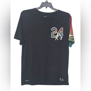 Nike Black Multicolor Graphic Men's Tee